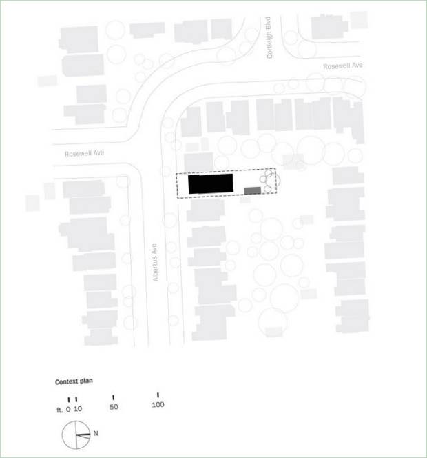 Plan shema obiteljske kuće