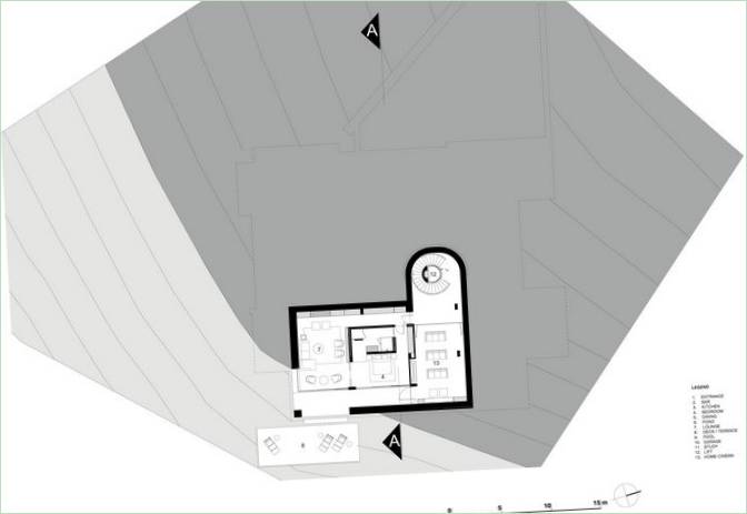 Plan shema privatne kuće 3