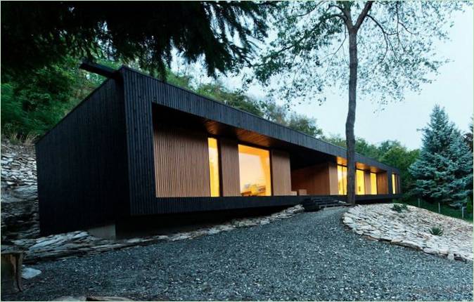 Dizajnirajte kuću od arhitekata studija u Mađarskoj