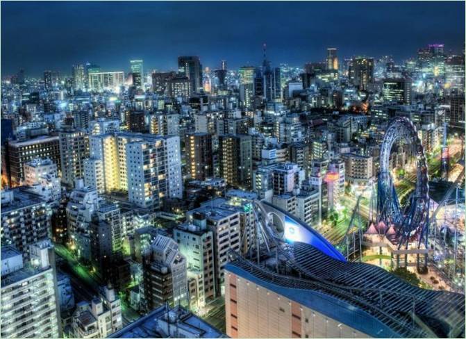 Pogled na Tokio night