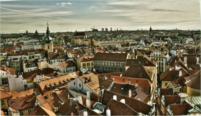 Pogled na grad Prag
