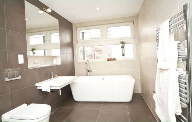 Dizajn interijera kupaonice rezidencije "Glentham Road" u Engleskoj