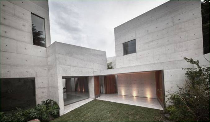 Prostrana kuća s minimalističkim interijerom tvrtke asa, Meksiko, Meksiko