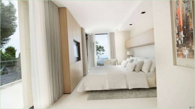 Dizajn interijera spavaće sobe