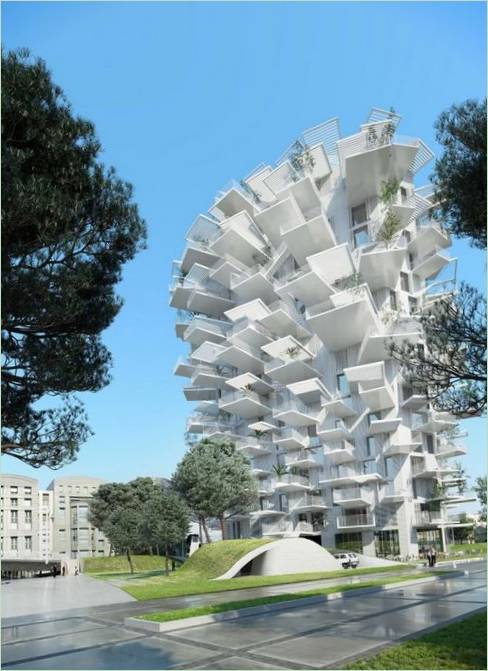 Kuća Arbre Blanc/White Tree od Sou Fujimoto Arhitekti