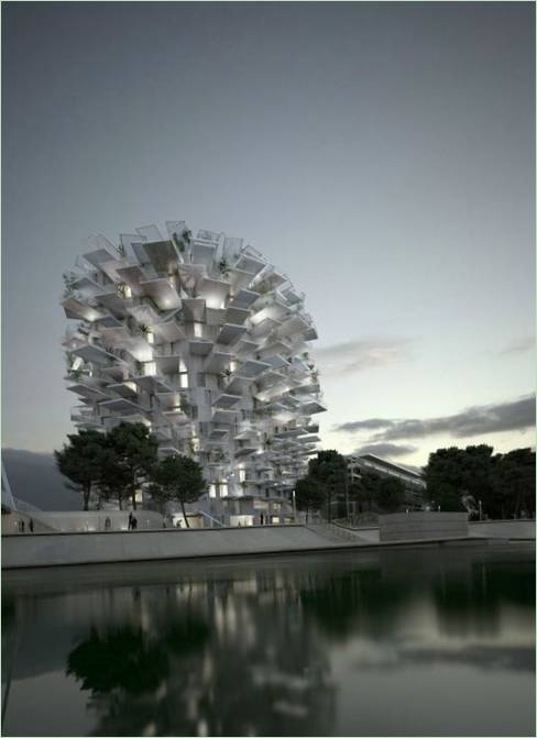 Kuća Arbre Blanc/White Tree od Sou Fujimoto Arhitekti