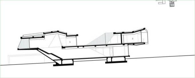 Plan Guest House Rivendell od IDMM Arhitekti