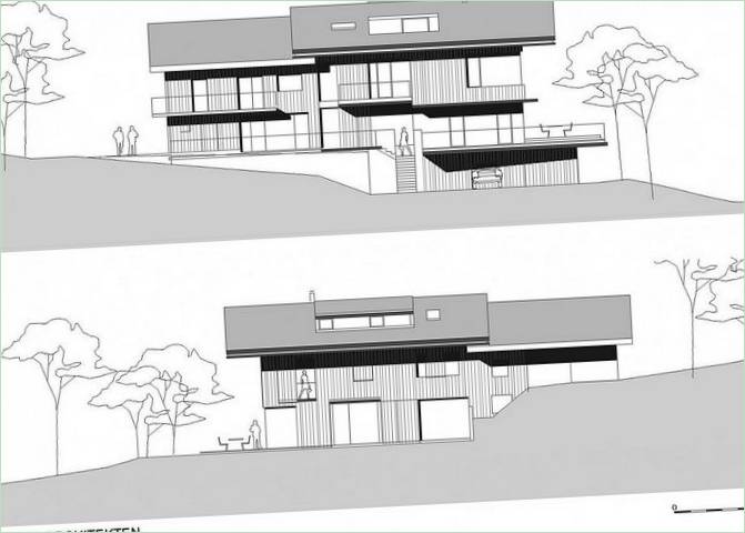 Plan Haus Wiesenhof od Gogl Architekten