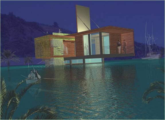 Projekt kuće sa zaštitom od poplave-fotografija 1