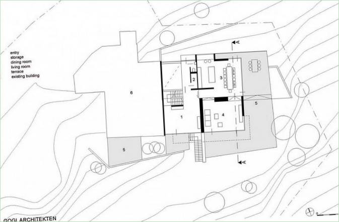 Plan Haus Wiesenhof od Gogl Architekten