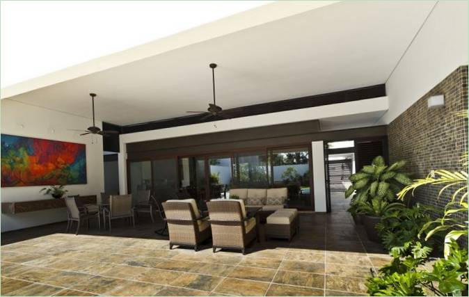 Interijer ugodnog doma u Meridi, Jukatan, Meksiko. Dizajn Grupo Arquidecture